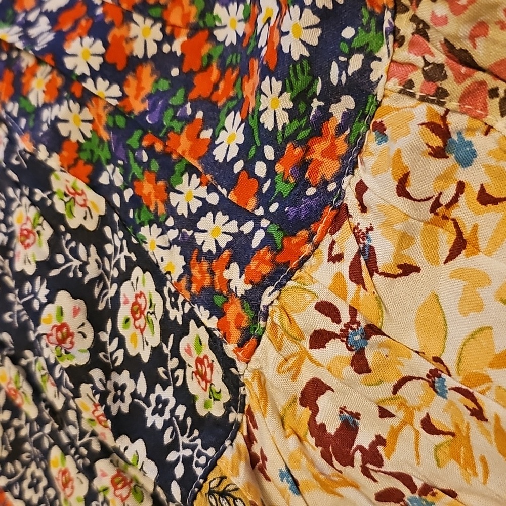 Nwt Young Threads Women's Patchwork Mini Skirt - … - image 3